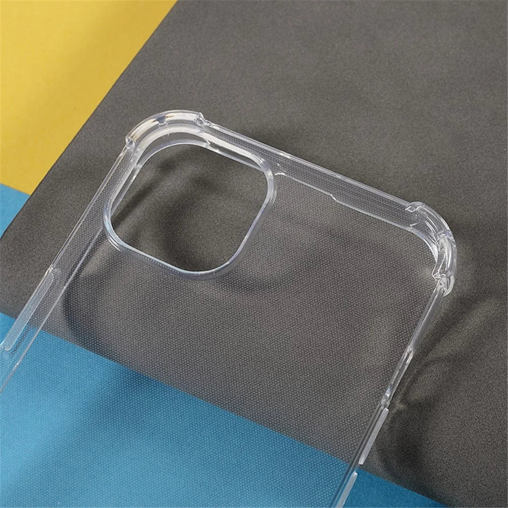 10Pcs 1.5mm TPU Case for iPhone 13 mini 5.4 inch , Watermark-free Phone Cover Corner Protection Clear Shell - 7