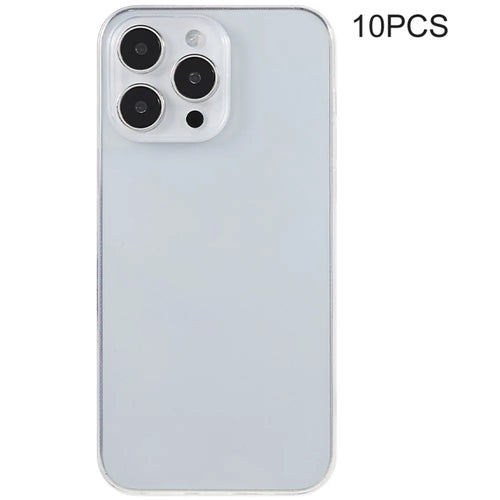 10Pcs Phone TPU Case for iPhone 12 / 12 Pro , Watermark-free 0.8mm Ultra-thin Clear Phone Cover - 1