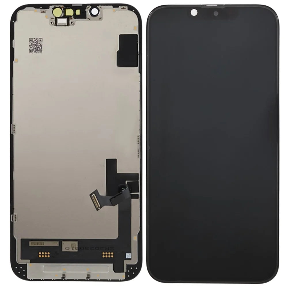For iPhone 14 Grade C LCD Screen and Digitizer Assembly Repair Part (JK In-Cell Technology) (without Logo) - 1