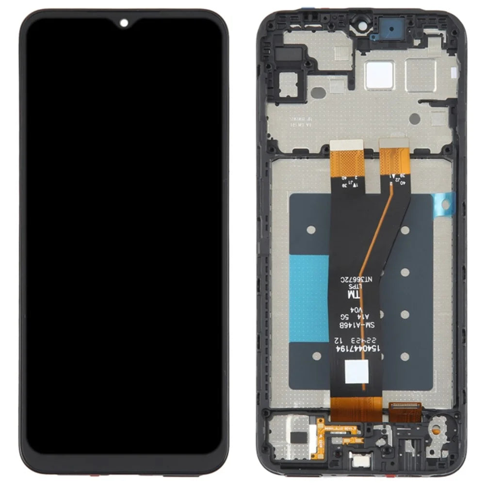 For Samsung Galaxy A14 5G A146P, A146U Grade B LCD Screen and Digitizer Assembly + Frame Replacement Part - 1