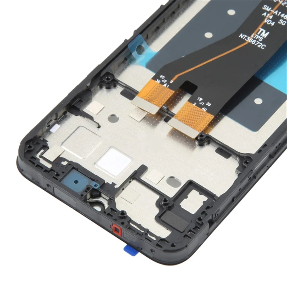 For Samsung Galaxy A14 5G A146P, A146U Grade B LCD Screen and Digitizer Assembly + Frame Replacement Part - 4