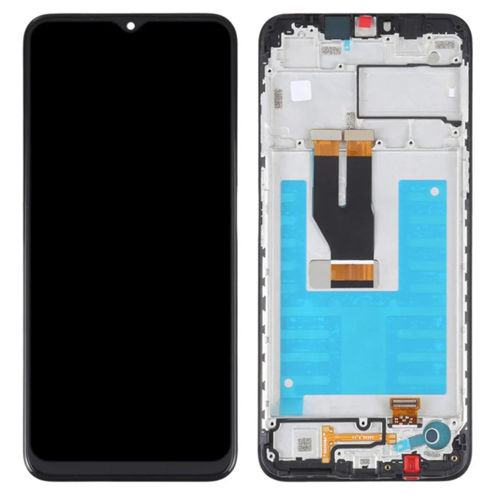 For Nokia G11 4G TA-1401 / Nokia G21 4G TA-1418 TA-1477 TA-1415 TA-1405 TA-1404 TA-1412 Grade C LCD Screen and Digitizer Assembly + Frame Part - 1