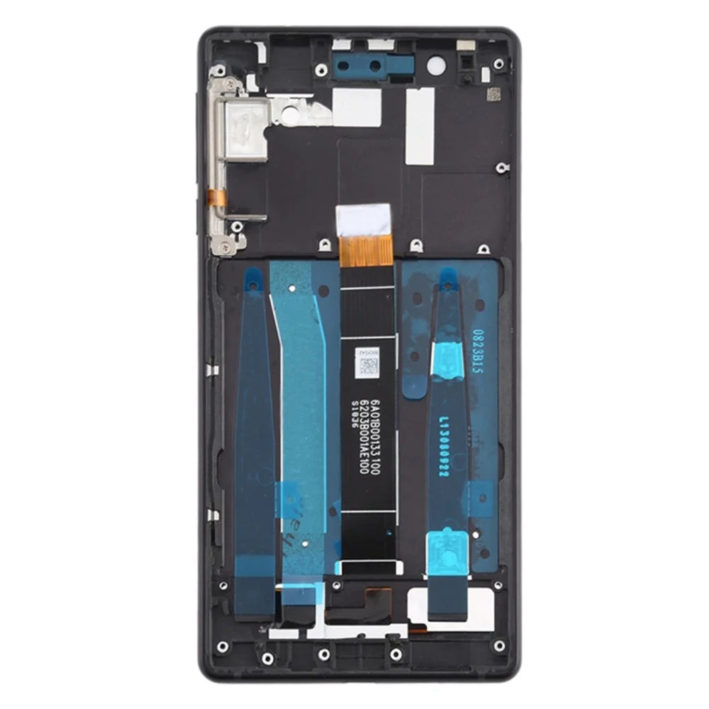 For Nokia 3 TA-1032 TA-1020 TA-1028 TA-1038 Grade C LCD Screen and Digitizer Assembly + Frame Part - Black - 3