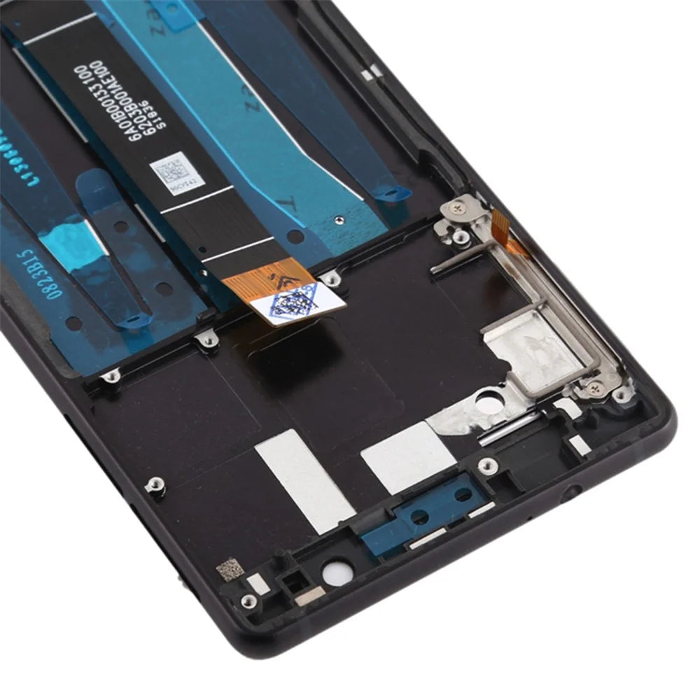 For Nokia 3 TA-1032 TA-1020 TA-1028 TA-1038 Grade C LCD Screen and Digitizer Assembly + Frame Part - Black - 4