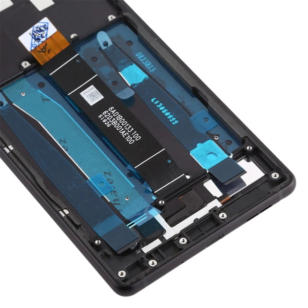 For Nokia 3 TA-1032 TA-1020 TA-1028 TA-1038 Grade C LCD Screen and Digitizer Assembly + Frame Part - Black - 5