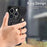 For iPhone 14 Pro Max Card Slots Phone Case Kickstand PU Leather Coated PC+TPU RFID Blocking Cover - Black - 5