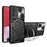 Kickstand Phone Case for Samsung Galaxy A13 4G Slide Lens Protection TPU+PC Back Cover - Black - 1