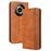 Leather Case for Realme 11 Pro+ 5G / 11 Pro 5G , Stand Wallet Retro Phone Cover - Brown - 1