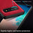 Phone Case for Samsung Galaxy S10 Plus , PU Leather Coated TPU+PC Retro Back Cover - Brown - 3