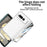 For Google Pixel Fold Magnetic Hinge Protection Phone Case PU Leather+PC Cover with Tempered Glass Film - Leather Texture / Silver - 2