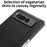For Google Pixel Fold Magnetic Hinge Protection Phone Case PU Leather+PC Cover with Tempered Glass Film - Leather Texture / Silver - 3