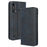 For ZTE Blade A53 / A53+ Retro Stand Wallet Phone Cover Scratch Resistant PU Leather Case - Blue - 1