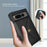 For Google Pixel Fold PU Leather PC Protective Cover Litchi Texture Card Slot Phone Case - Black - 2