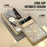 Folding PC Phone Case for Google Pixel Fold , Mechanical Legend Series Electroplating Cover with Tempered Glass Film - Gold - 3