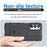 For Samsung Galaxy M54 5G / F54 5G Soft TPU Phone Case Square Grid Texture Phone Cover - Black - 4