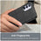 For Samsung Galaxy M54 5G / F54 5G Soft TPU Phone Case Square Grid Texture Phone Cover - Black - 5