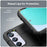 For Samsung Galaxy M54 5G / F54 5G Soft TPU Phone Case Square Grid Texture Phone Cover - Black - 6