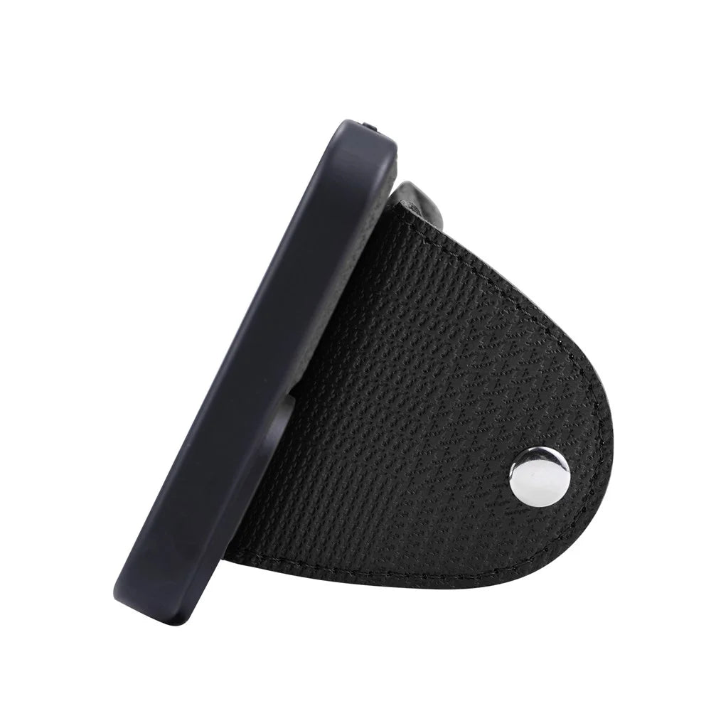 VILI TH Pouch Series For iPhone 14 Detachable Magnetic Wallet Case PC+TPU+PU Leather Phone Cover - Black - 5