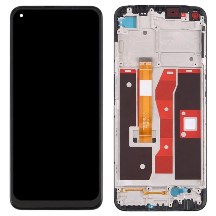 For Oppo A54 4G / A55 Grade C LCD Screen and Digitizer Assembly + Frame Replacement Part (without Logo) - 1