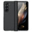 For Samsung Galaxy Z Fold5 5G Hinde Protection PC Phone Case Skin-touch Shockproof Cover - Black - 1