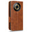 For Realme 11 Pro 5G / 11 Pro+ 5G Imprinted Triangle Phone Cover Stand Shell Dustproof PU Leather Wallet Case - Brown - 6