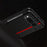 For Google Pixel Fold PU Leather + PC Phone Case Carbon Fiber Texture Ultra Thin Matte Cover - Splicing Red - 3