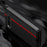 For Google Pixel Fold PU Leather + PC Phone Case Carbon Fiber Texture Ultra Thin Matte Cover - Splicing Red - 4