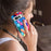 For Google Pixel Fold PU Leather + Hard PC Shell Ultra Thin Pattern Printing Phone Case Cover - Colorful Honeycomb - 4