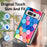 For Google Pixel Fold PU Leather + Hard PC Shell Ultra Thin Pattern Printing Phone Case Cover - Colorful Honeycomb - 5