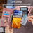 Protective Case for Realme 11 Pro 5G Imprinted Flower PU Leather Cover Skin-Touch Wallet Phone Shell with Strap - Pink - 7