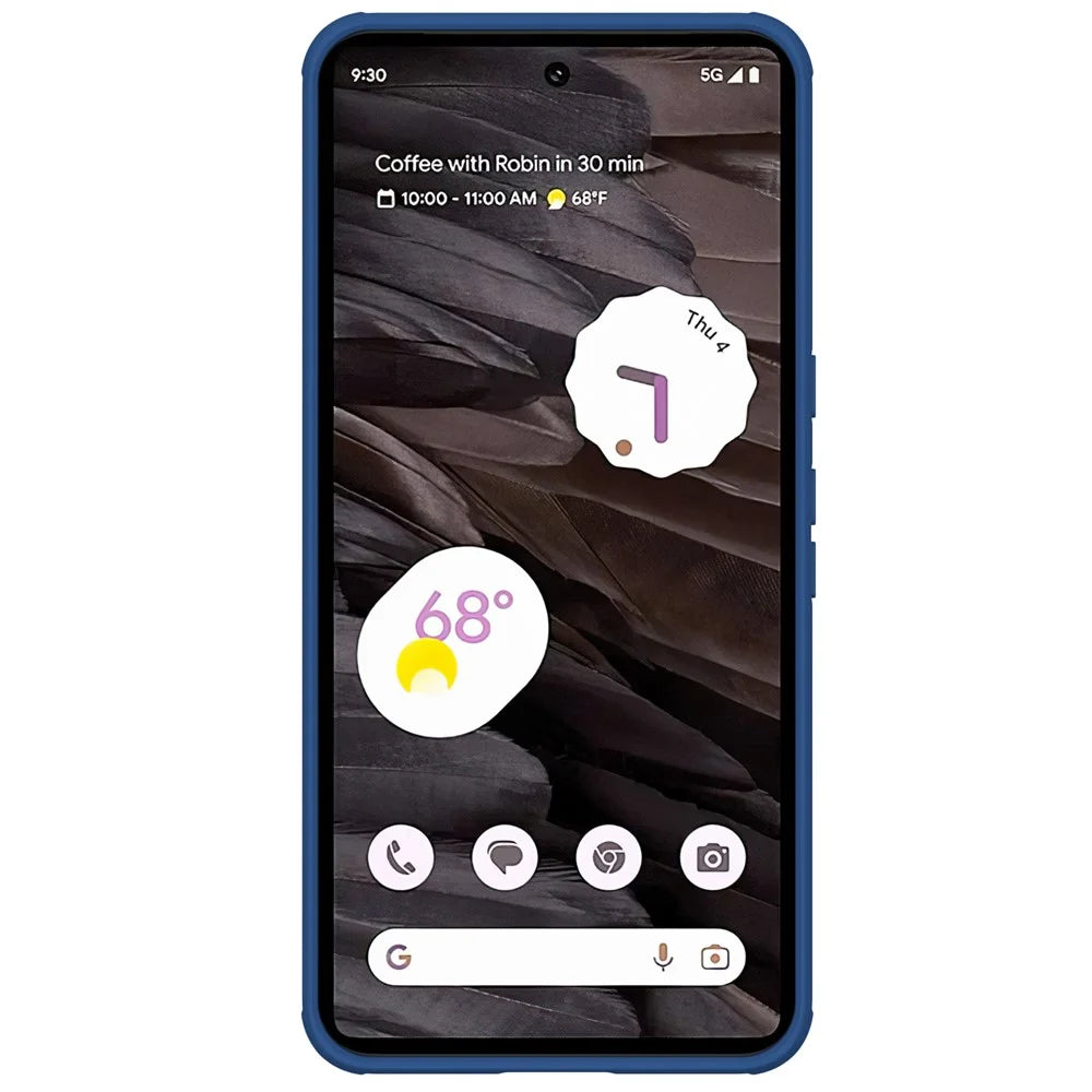 NILLKIN CamShield Pro Series for Google Pixel 8 Pro PC+TPU Phone Case with Slide Camera Cover - Blue - 2