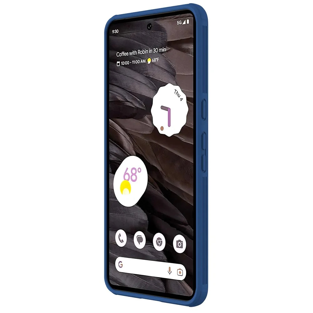 NILLKIN CamShield Pro Series for Google Pixel 8 Pro PC+TPU Phone Case with Slide Camera Cover - Blue - 4