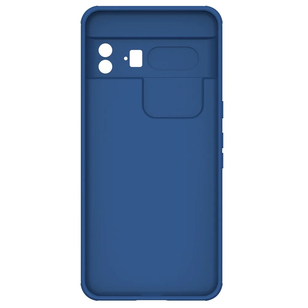 NILLKIN CamShield Pro Series for Google Pixel 8 Pro PC+TPU Phone Case with Slide Camera Cover - Blue - 5