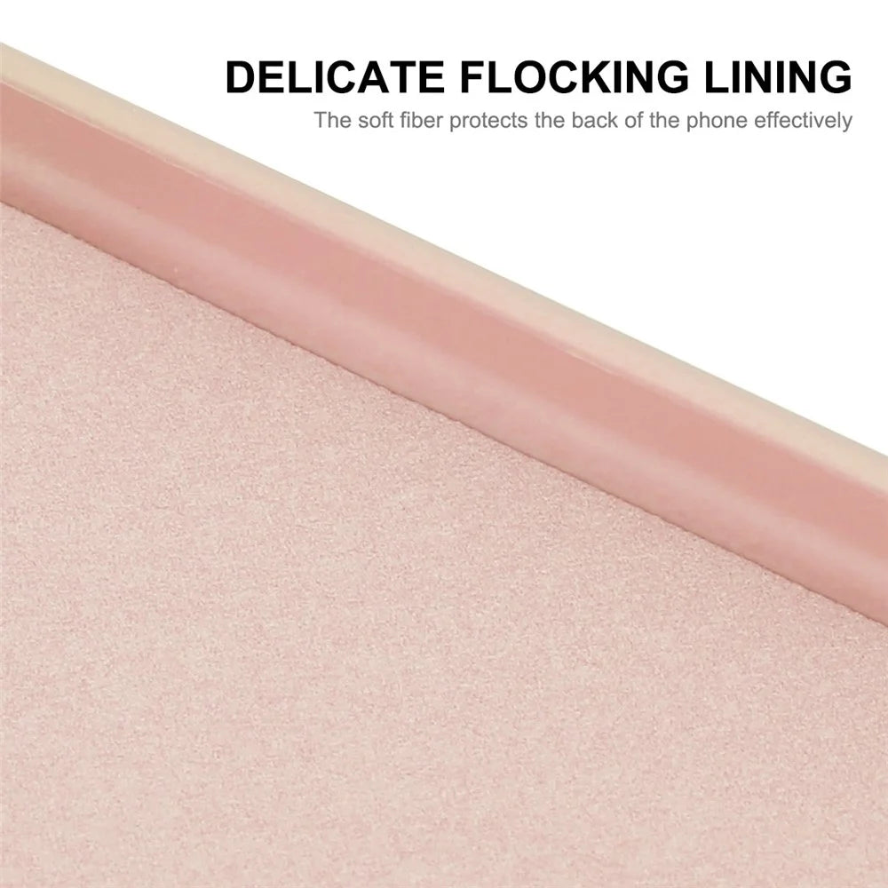 ENKAY HAT PRINCE For Samsung Galaxy A54 5G Anti-Dust Phone Case Precise Cutout Straight Edge Liquid Silicone Cover - Pink - 6