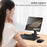 GKK For Samsung Galaxy Fold / Z Fold Series Foldable Desk Stand Holder with Bluetooth-compatible Keyboard + Mouse + Stylus - Black - 7