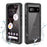 REDPEPPER FS Series for Google Pixel 7a IP68 Waterproof Clear Phone Case PC+TPU Dust-proof Cover - 1