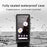 REDPEPPER FS Series for Google Pixel 7a IP68 Waterproof Clear Phone Case PC+TPU Dust-proof Cover - 3