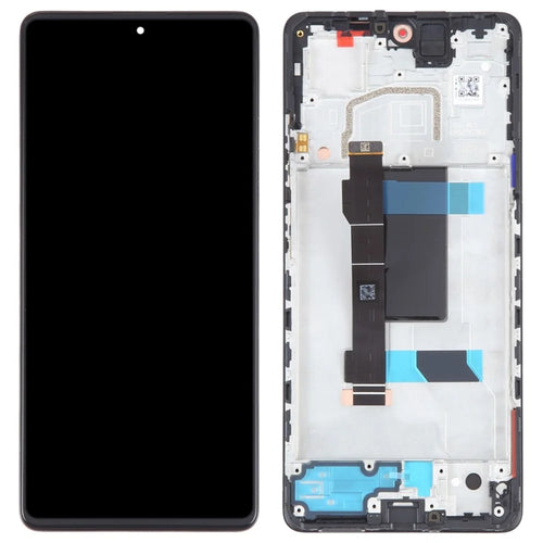 For Xiaomi Poco X5 Pro 5G / Redmi Note 12 Pro 5G OEM Grade S AMOLED Screen and Digitizer Assembly + Frame Repair Part (without Logo) - 1