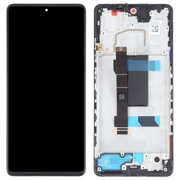 For Xiaomi Poco X5 Pro 5G / Redmi Note 12 Pro 5G OEM Grade S AMOLED Screen and Digitizer Assembly + Frame Repair Part (without Logo) - 1