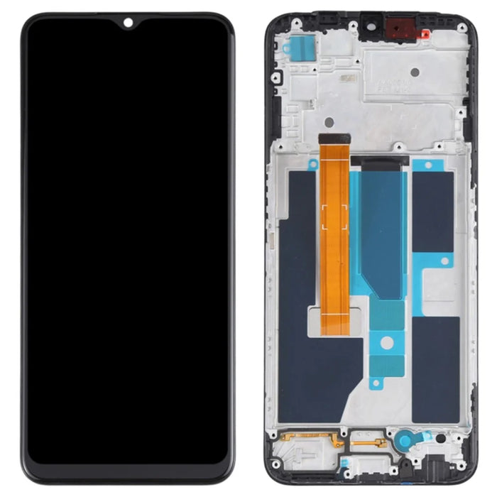 For Oppo A56 5G / A55 5G Grade B LCD Screen and Digitizer Assembly Part + Frame (without Logo) - 1