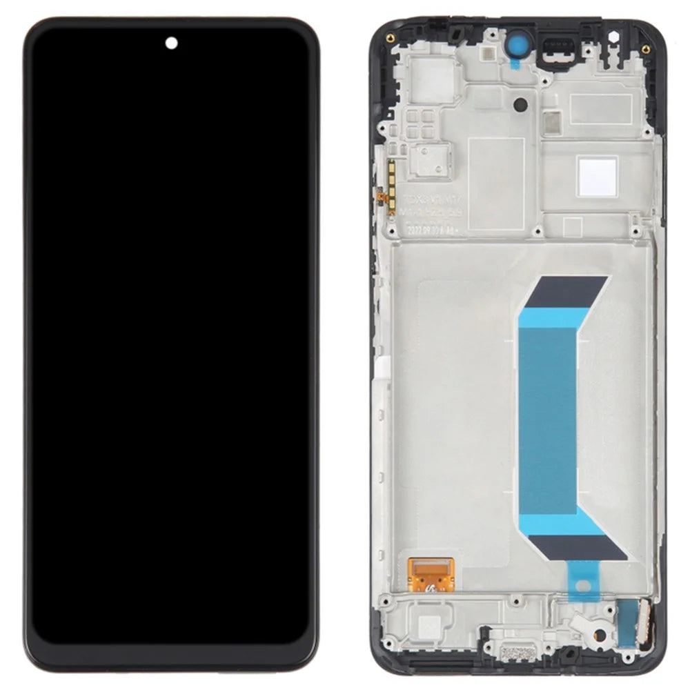 For Xiaomi Redmi Note 12 5G (Global) / Poco X5 5G OEM Grade S AMOLED Screen and Digitizer Assembly + Frame Repair Part (without Logo) - 1