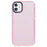 For iPhone 11 Transparent PC+TPU Phone Case Drop Protection Back Cover - Transparent Pink - 1