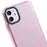 For iPhone 11 Transparent PC+TPU Phone Case Drop Protection Back Cover - Transparent Pink - 6