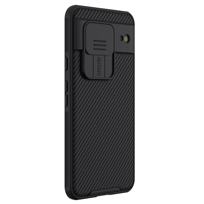 NILLKIN CamShield Pro Series for Google Pixel 8 Cell Phone Case PC+TPU Cover with Slide Camera Protector - Black - 4