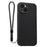 VILI M Series For iPhone 14 Phone Shell Anti-Scratch Clear PC+TPU Mobile Phone Case with Wrist Strap - Black - 1