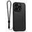 VILI M Series For iPhone 14 Pro Max Precise Cutout Phone Case PC+TPU Back Cover with Wrist Strap - Black - 1
