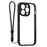VILI M Series For iPhone 14 Pro Max Precise Cutout Phone Case PC+TPU Back Cover with Wrist Strap - Black - 2