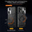 For Samsung Galaxy A23 4G / A23 5G (Global Version) Slide Camera Lid Drop-proof Case Rotating Kickstand PC+TPU Phone Cover - Black - 4