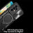 For Samsung Galaxy A23 4G / A23 5G (Global Version) Slide Camera Lid Drop-proof Case Rotating Kickstand PC+TPU Phone Cover - Black - 7