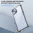 For iPhone 14 Four Corner Frosted Shockproof Cover TPU+Acrylic Anti-scratch Phone Case - Black - 4